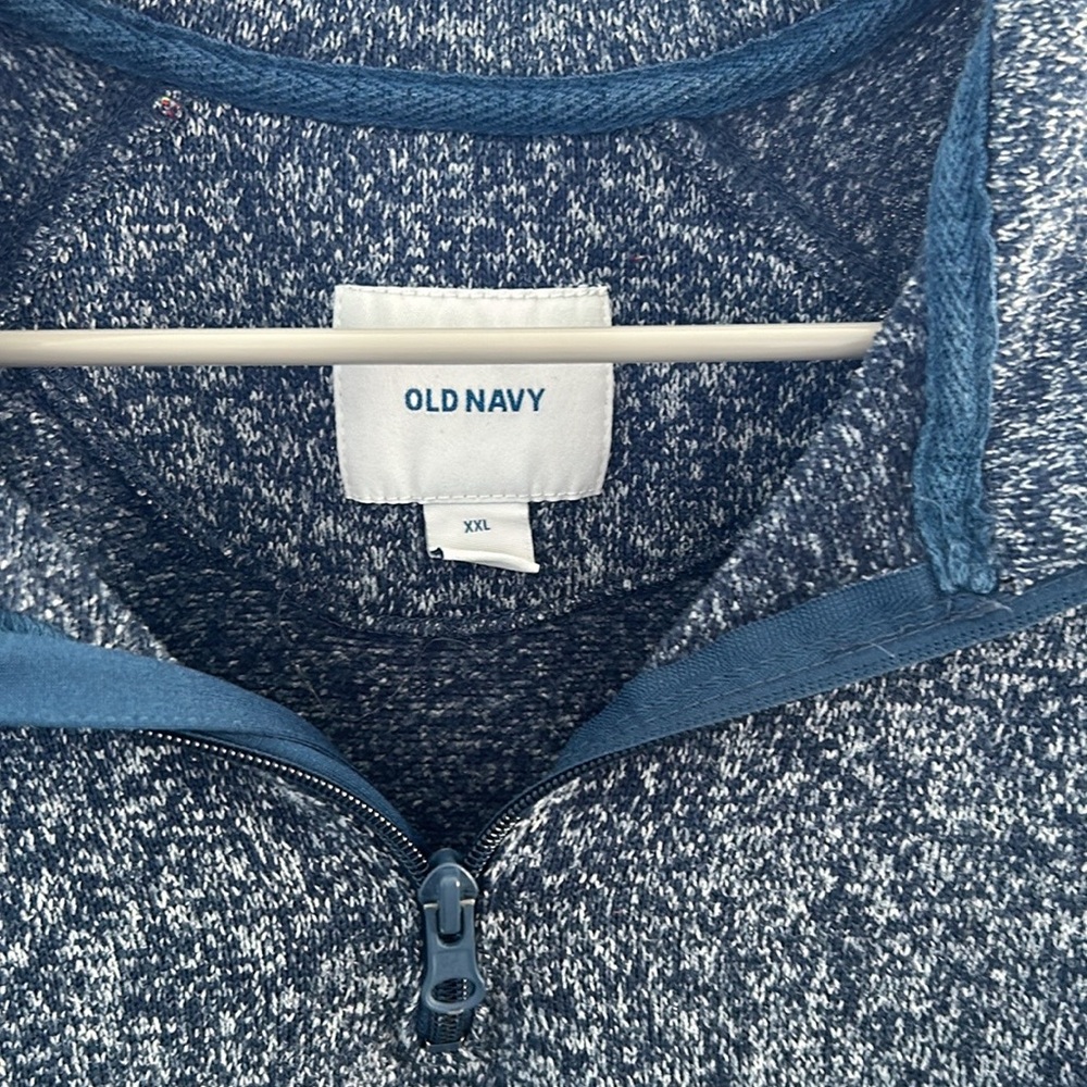 Men's old navy blue half zip